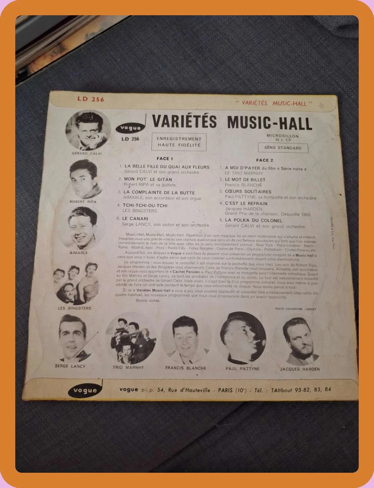 Vinilos de 33 RPM Variedades Music Hall – photo 2